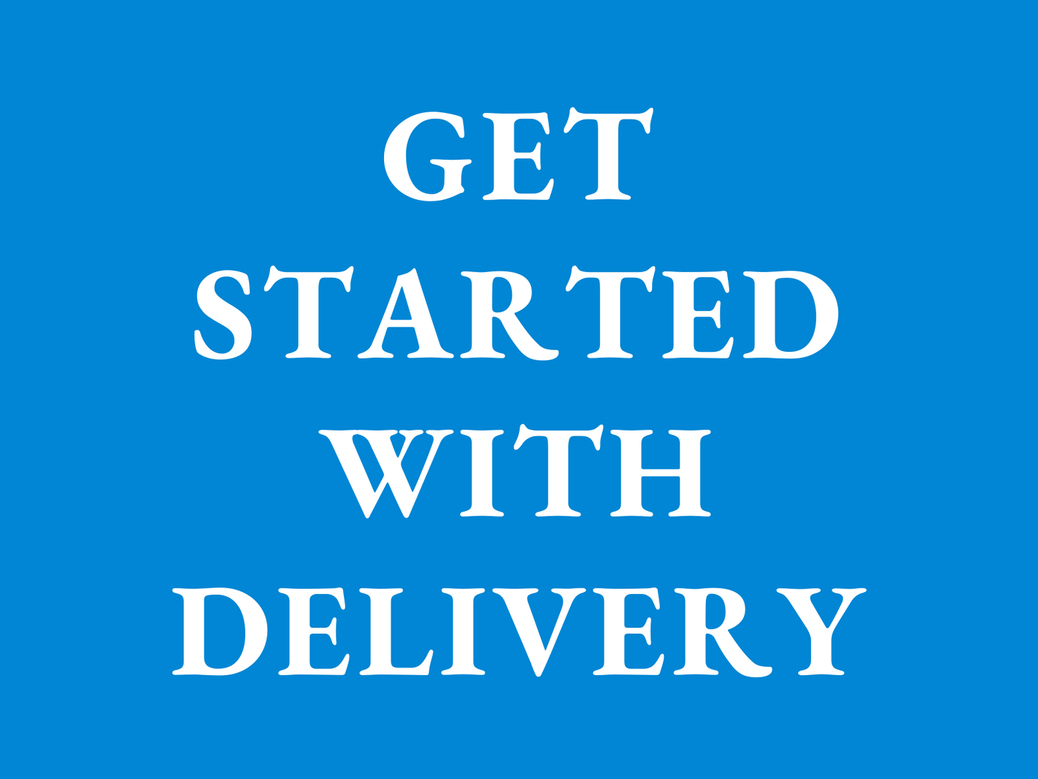 Get Started with NEW Home/Office Water Delivery Service