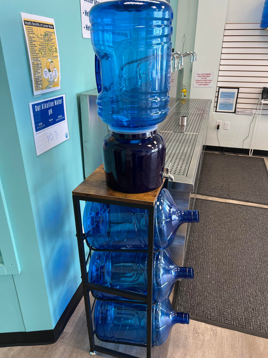 39" 3 Bottle Floor Stand